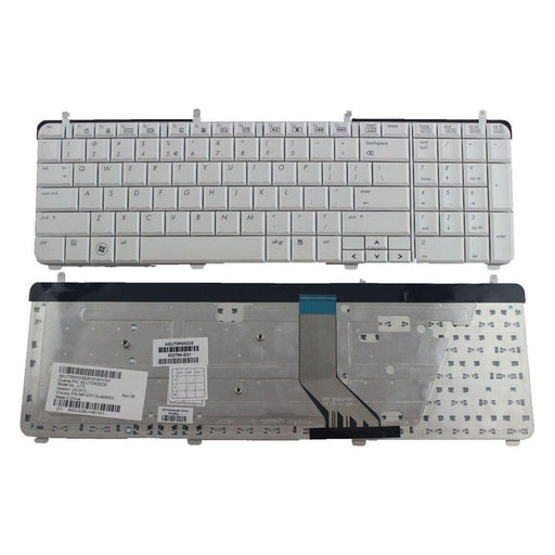 New HP Pavilion DV7-2000 DV7-3000 Glossy White Keyboard US English 570140-001 - LaptopParts.ca