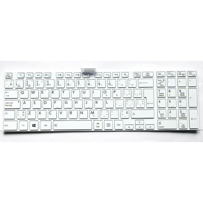 Toshiba Satellite C50 C50D C50-A C50D-A Canadian Keyboard White 6037B0084524