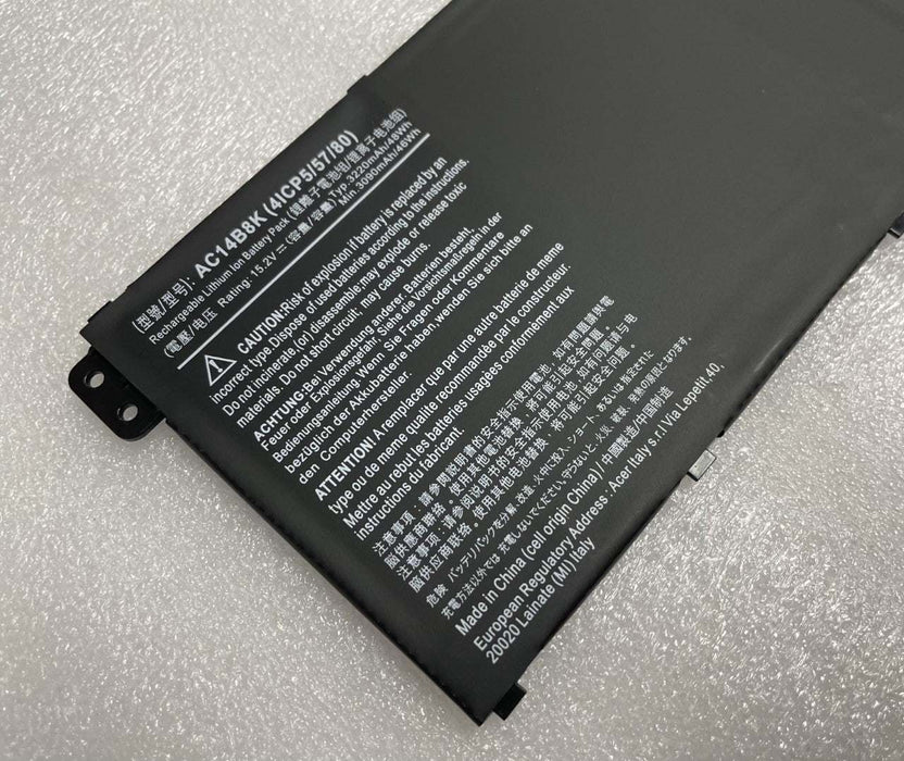 Acer Swift 3 SF314-54 SF314-54G SF315-41 SF315-41G SF315-51 SF315-51G Compatible Battery 48Wh