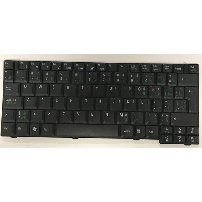 Acer TravelMate 6231 6252 6291 6292 Canadian Bilingual Keyboard AEZU2K00020