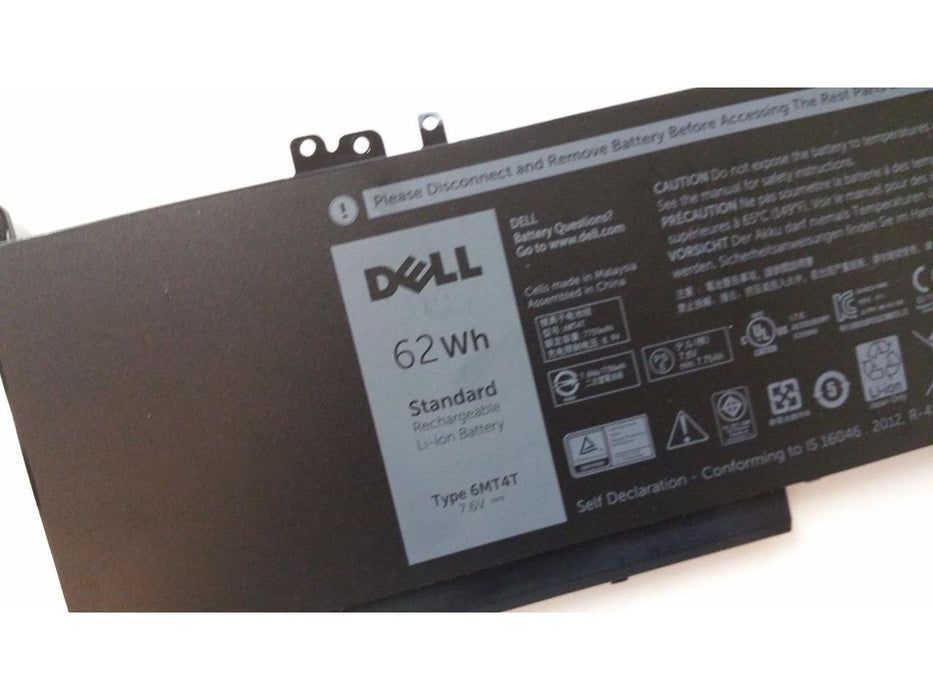 New Genuine Dell 7V69V 7V69Y 6MT4T GMT4T TXF9M 79VRK G5M10 HK6DV Battery 62Wh