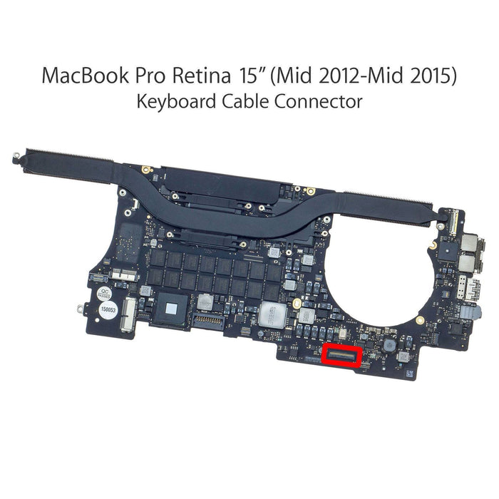 New Apple MacBook Pro Retina Keyboard Flex Cable Connector (30 pin) 518S0752