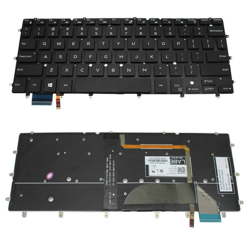 thumbnail image 2 of Individual Replacement Keycaps For Dell XPS 13 9343 9350 9360 & Inspiron 13 7359 – Black, QWERTY, Loose Keys 2 of 6