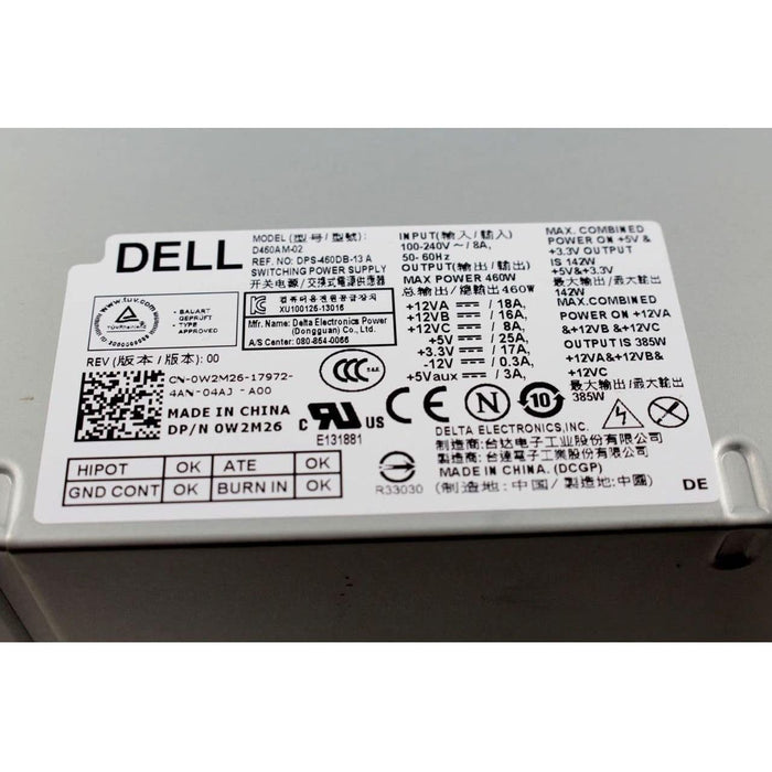 New Dell Alienware Z01G Graphics Amplifier 460W Power Supply PSU W2M26 0W2M26 DPS-460DB-13