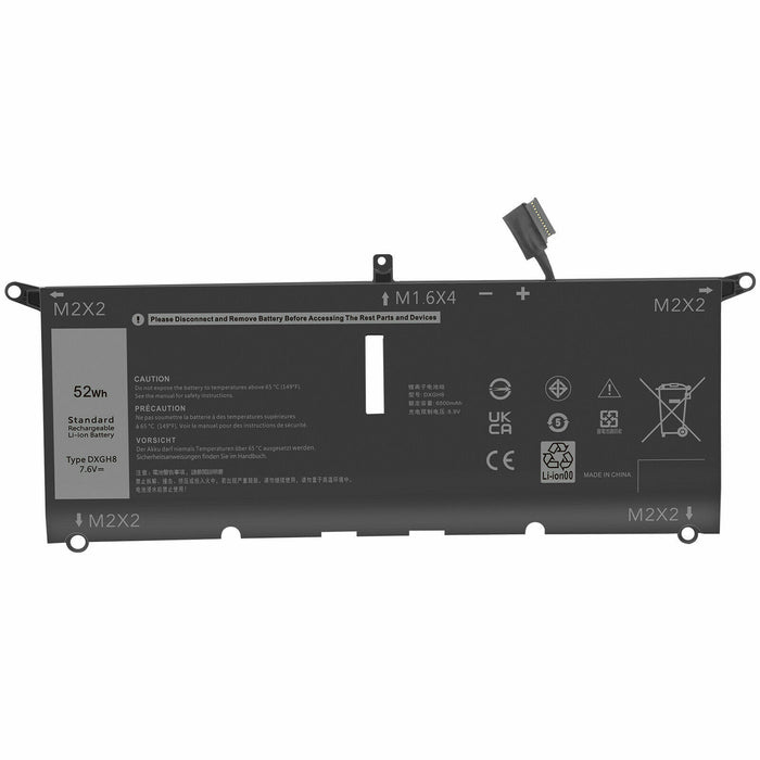 New Compatible Dell XPS 13 7390 9305 9370 9380 Battery 52WH