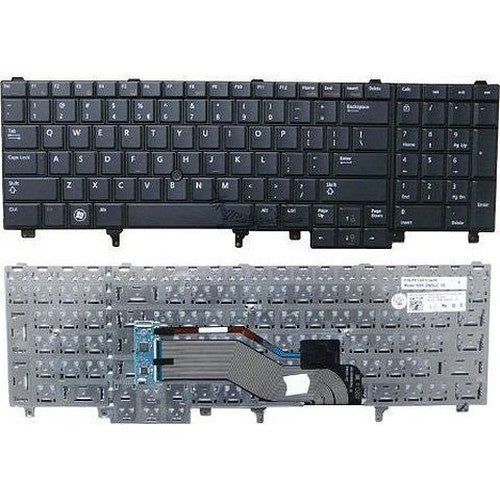 New Dell M8F00 0M8F00 0X257 NSK-DW0UC PK130FH1A05 Keyboard DY26D With Pointer