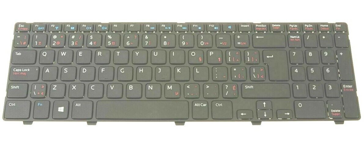 New Dell Latitude 3540 Canadian Bilingual Keyboard 0TFN1 PK130SZ2A31