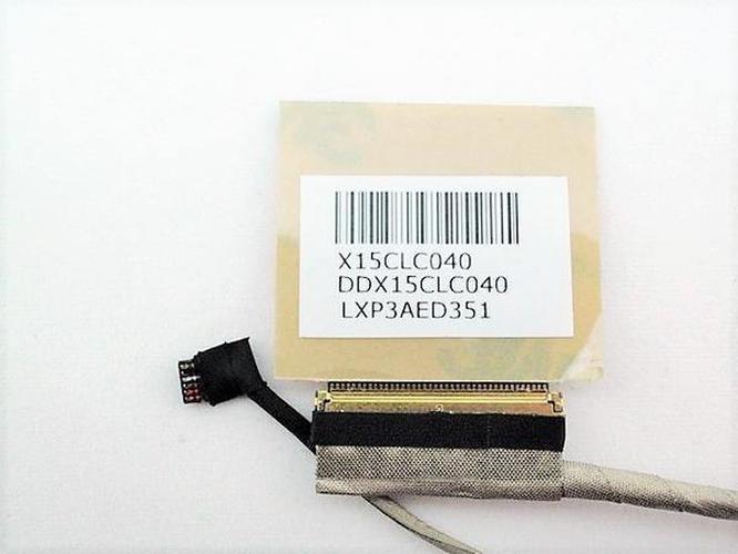 New HP Pavilion 15-AB 15T-AB LCD LED Display Video Cable DDX15CLC000 DDX15CLC040 809342-001 - LaptopParts.ca
