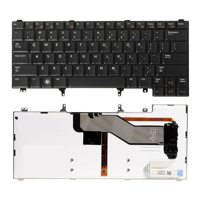 New Dell Latitude E6330 E6420 E6430 E6440 Backlit US English Keyboard 24P9J