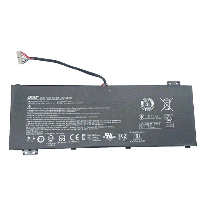 Acer Nitro AN517-51 New Genuine Battery 57.48Wh AP18E8M