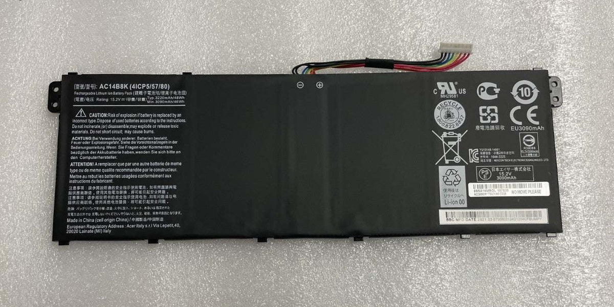K KYUER AC14B8K AC14B3K Battery for Acer Aspire R11 R3-131T R5-471T R7-372T R7-371T R5-571T E5-721 E5-731 E5-771G E5-731G ES1-572 ES1-772 11 ES1 -711G A515-51G A515-52G A517-51G V3-111 V3-112P V3-371 K KYUER AC14B8K AC14B3K Battery for Acer Aspire R11 R3-131T R5-471T R7-372T R7-371T R5-571T E5-721 E5-731 E5-771G E5-731G ES1-572 ES1-772 11 ES1 -711G A515-51G A515-52G A517-51G V3-111 V3-112P V3-371