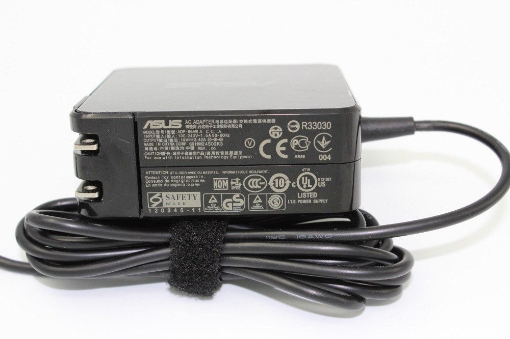 New Genuine Asus X543BA X543BP X543MA X543NA AC Adapter Charger 65W - LaptopParts.ca
