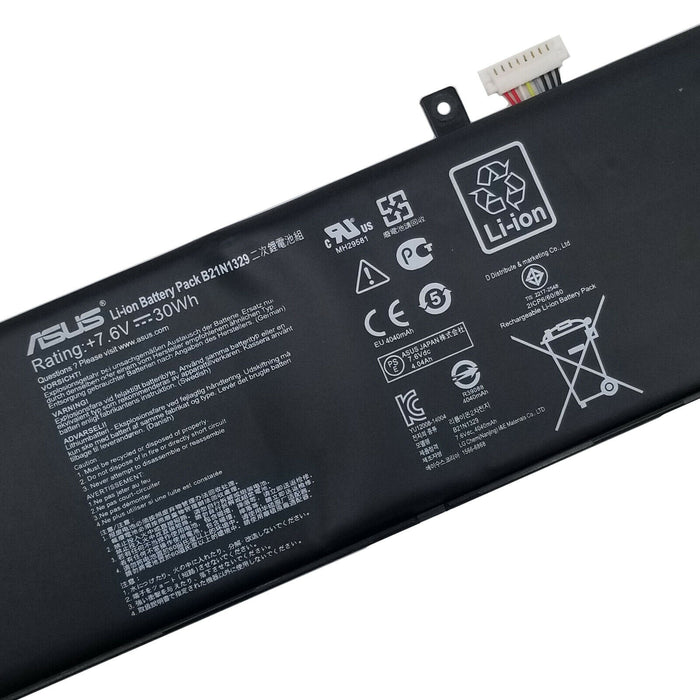 New Genuine Asus B21N1329 0B200-00840000 Battery 30Wh