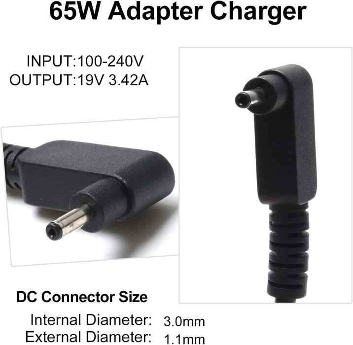 New Compatible Acer Swift 3 SF315-41 SF315-51 SF315-51G SF315-52 AC Adapter Charger  65W - LaptopParts.ca