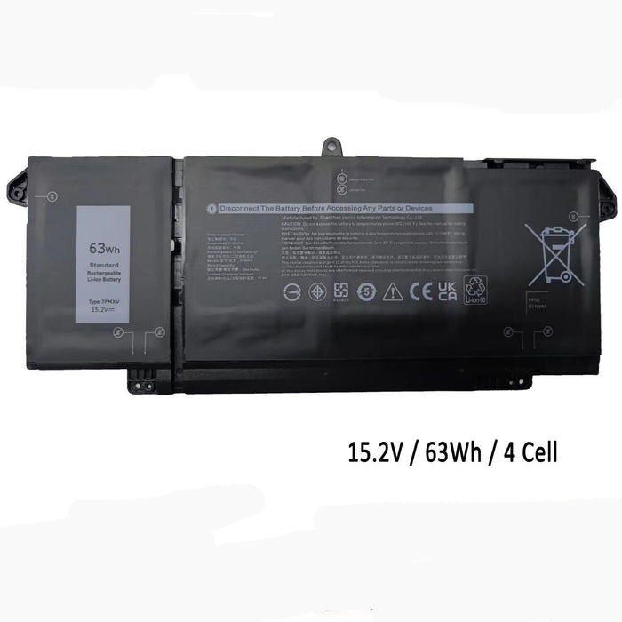 New Compatible Dell Latitude 07FMXV 4M1JN 7FMXV Battery 63WH