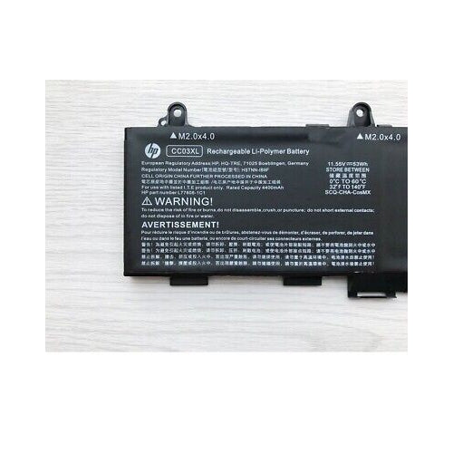 New Genuine HP Elitebook 830 835 840 845 850 855 G7 Battery 53WH - LaptopParts.ca