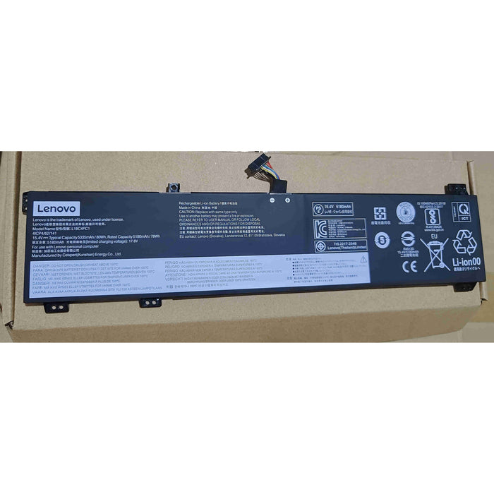 New Genuine Lenovo 5B10W86194 L19C4PC1 L19M4PC1 Battery 80WH - LaptopParts.ca