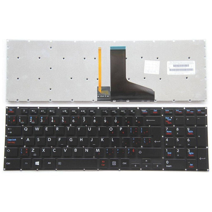Toshiba Satellite P70-A P70T-A P75-A Canadian Bilingual Backlit Keyboard H000055250 MP-12X16CUJ528