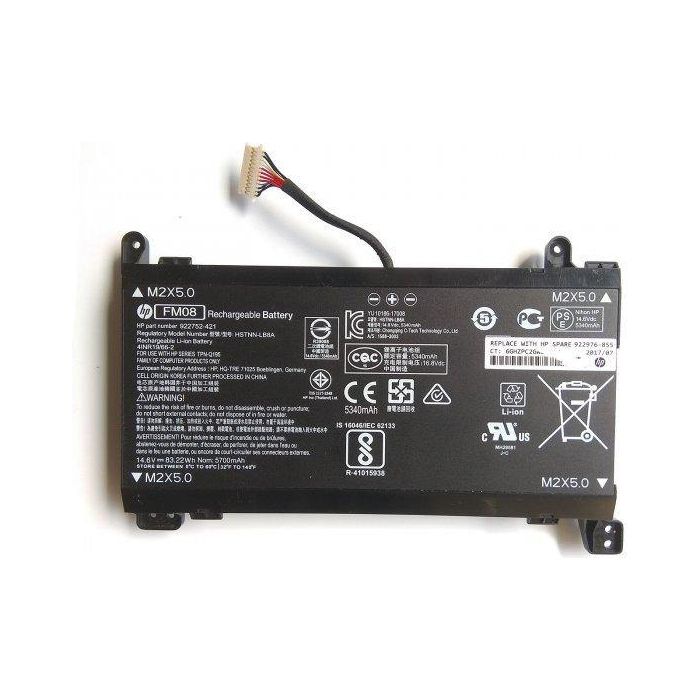 New Genuine HP 922753-421 HSTNN-LB8A HSTNN-LB8B TPN-Q195 12wire 12-pin Battery 82Wh/83.22Wh