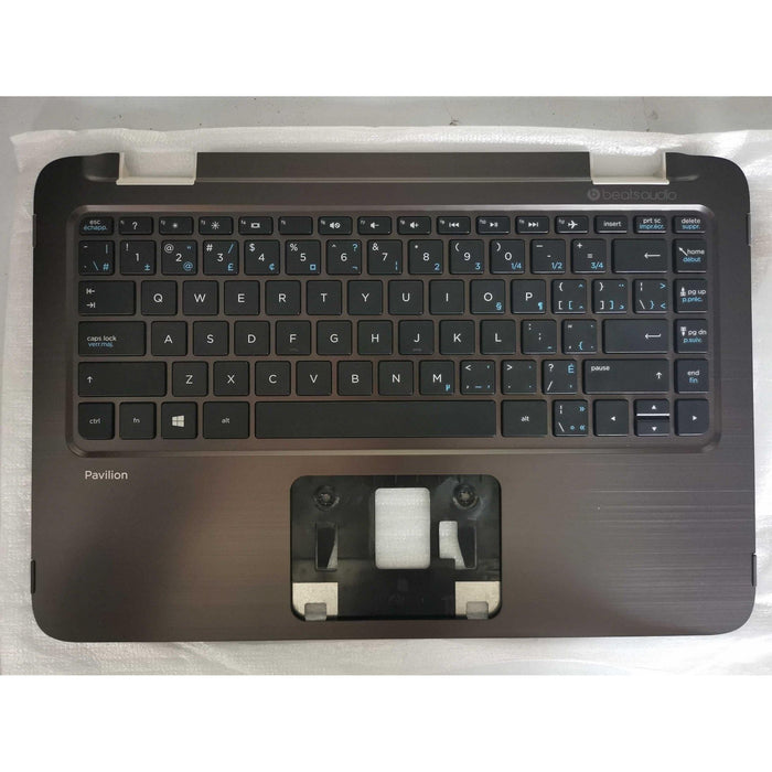 New HP Pavilion 13-A Series Canadian Bilingual Keyboard Palmrest Assembly 760888-DB1 767823-DB1