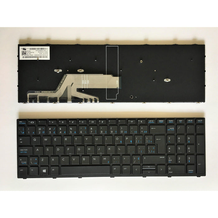 New HP Probook 450 455 470 G5 Bilingual Canadian CA Keyboard L01028-DB1 X8CA