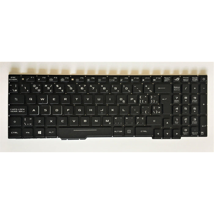 New Asus GL553 GL553VE GL553VD Bilingual Canadian CA Color RBG backlit Keyboard V156362AK