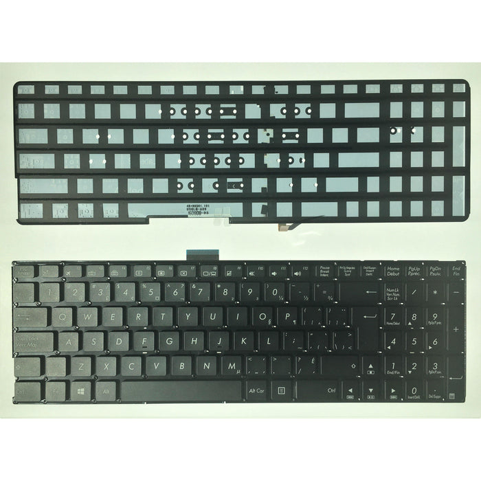 New Asus K501 K501U K501UB K501UQ K501UW K501UX Bilingual Canadian CA backlit Keyboard 0KNB0-662HCB00