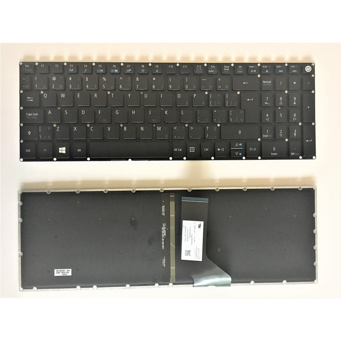 Acer Aspire Bilingual Keyboard A515-51 A515-51G A515-51K CA