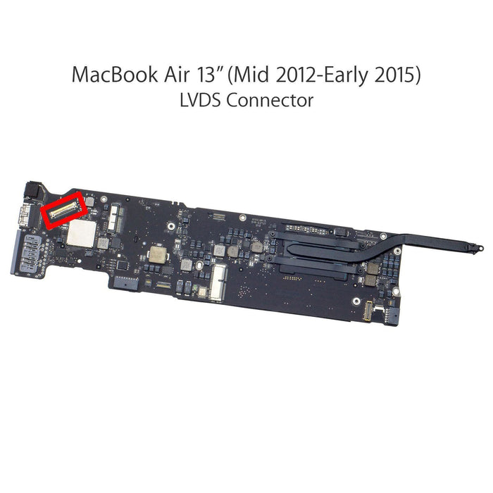New Apple MacBook A1278 A1398 A1418 A1425 A1465 A1466 a1502 LCD LVDS DisplayPort Cable Connector 30 Pin 20525-130E-01