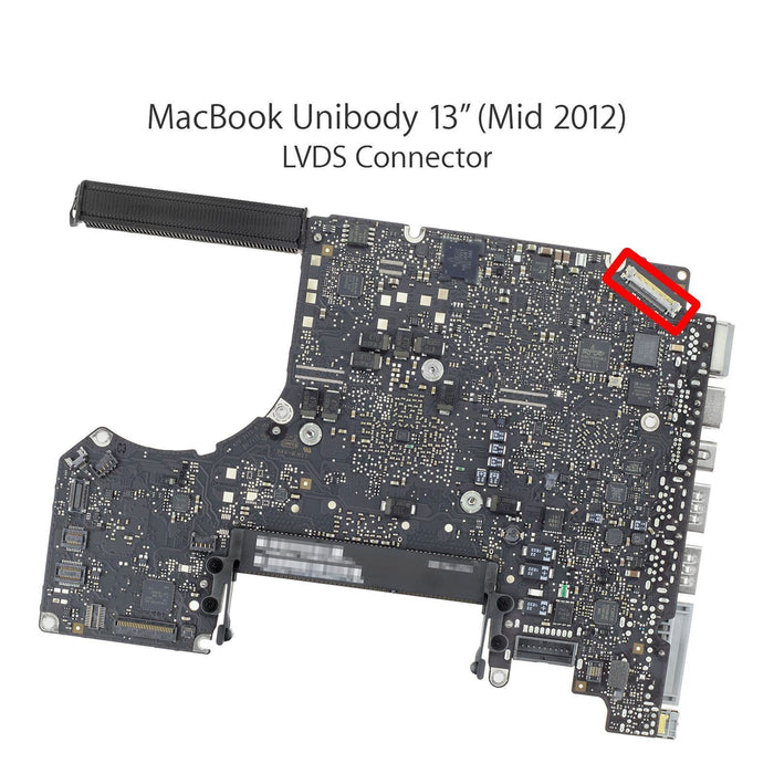 New Apple MacBook A1278 A1398 A1418 A1425 A1465 A1466 a1502 LCD LVDS DisplayPort Cable Connector 30 Pin 20525-130E-01