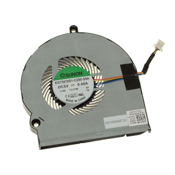 New Dell Alienware 15 R3 Right CPU Cooling Fan DC28000ILS0 JWH30 0JWH30 - LaptopParts.ca