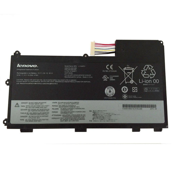 New Genuine Lenovo L11N3P51 L11S3P51 45N1090 45N1091 45N1089 45N1088 121500077 Battery 47Wh - LaptopParts.ca