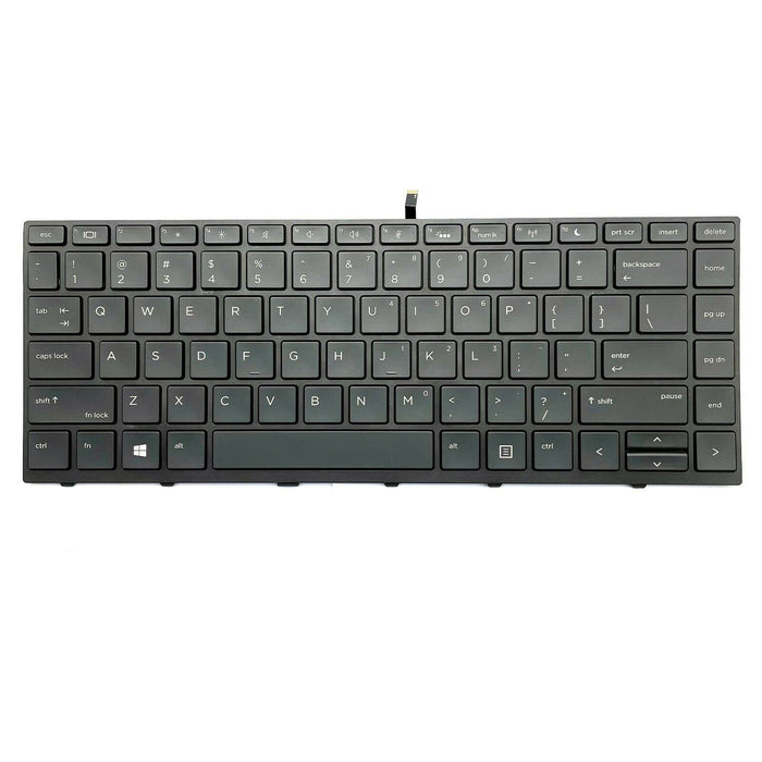 New HP Probook 430 440 G5 445 G5 US English Backlit Keyboard L21584-001