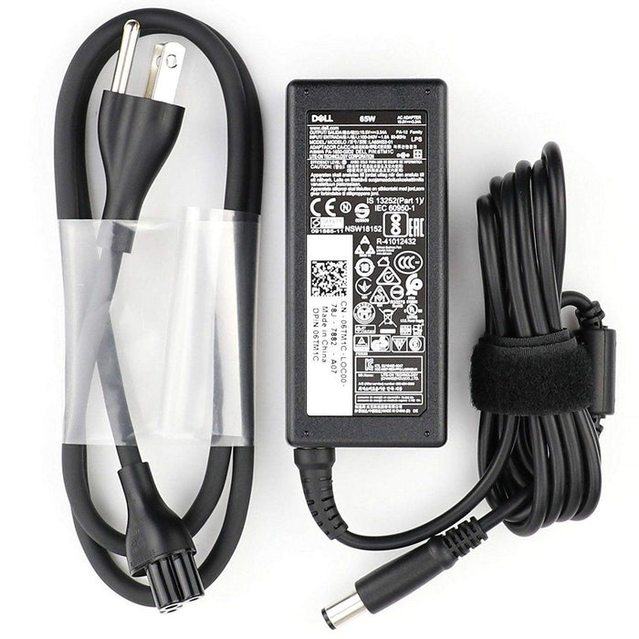New Genuine Dell Inspiron 15R N5020 (5520) (5521) (7520) Ac Power Adapter Charger 65W