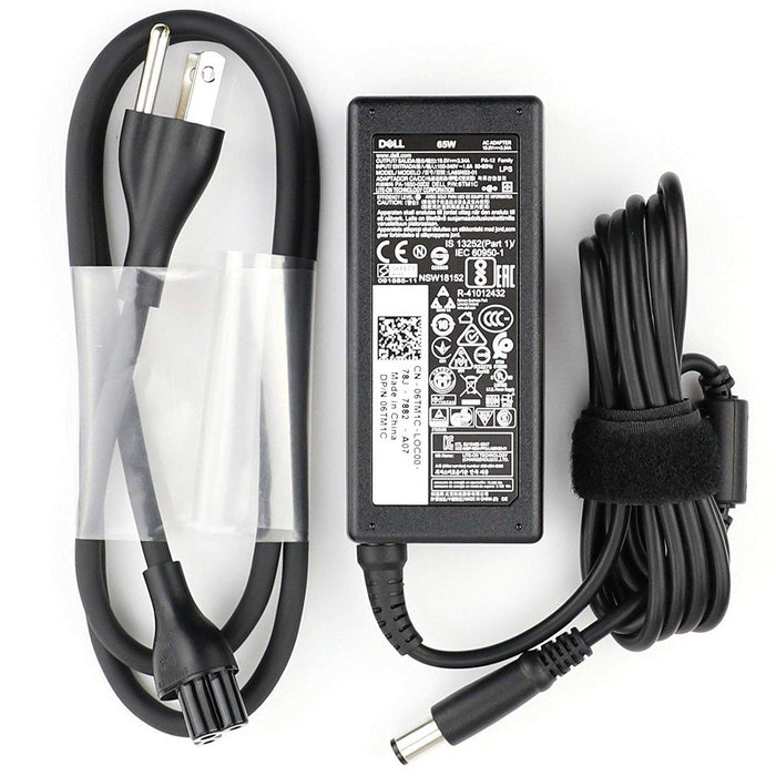 New Genuine Dell Inspiron AC Adapter Charger 1120 14 3421 14R 5421 14z 5423 65W - LaptopParts.ca