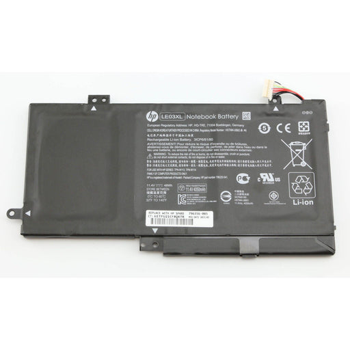 New Genuine HP LE03XL HSTNN-PB6M HSTNN-UB6O 796356-005 Battery 48Wh - LaptopParts.ca