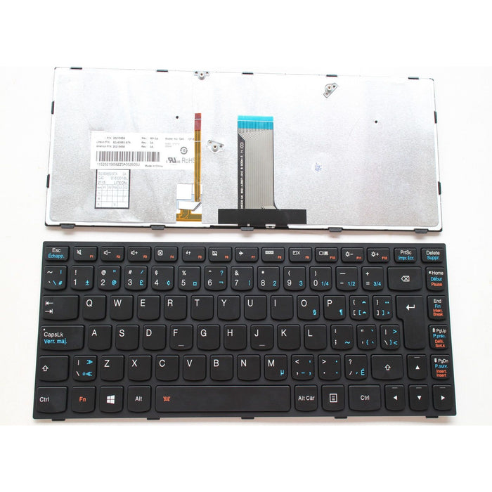 New Lenovo ideapad Flex 2-14D G40-30 G40-45 G40-70 Z40-70 Canadian Bilingual Keyboard Backlit 25215658 SG-63650-97A