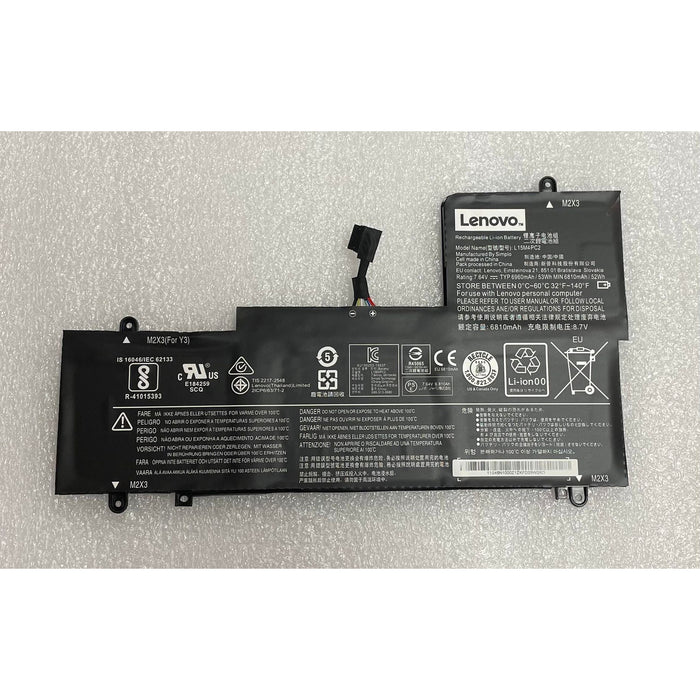 New Genuine Lenovo Yoga 5B10K90778 L15M4PC2 Battery 53WH - LaptopParts.ca