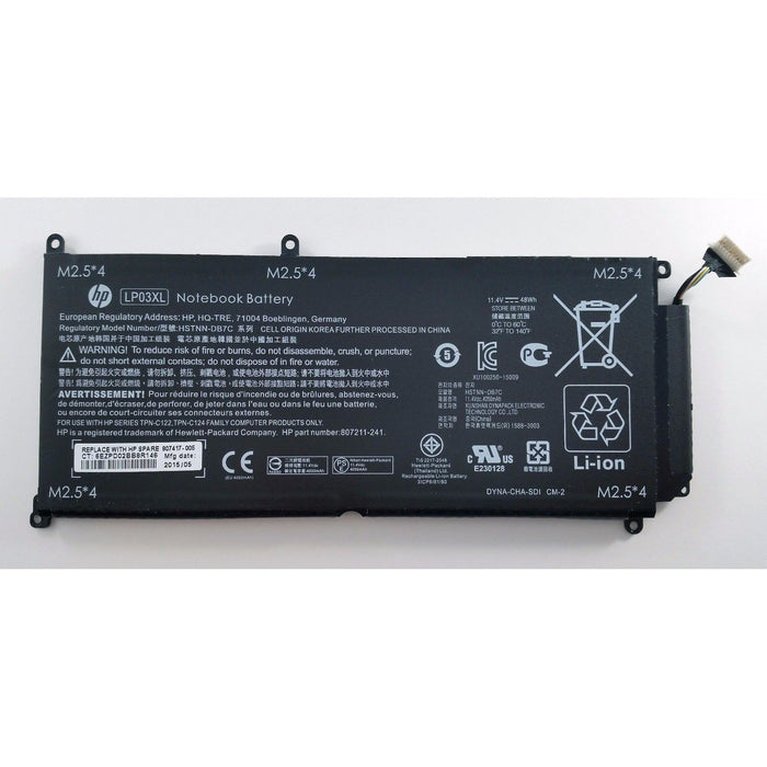 New Genuine HP Envy 15-ae020TX 15-ae021TX 15-ae122tx 15-ae124tx 15-ae125tx Battery 48Wh