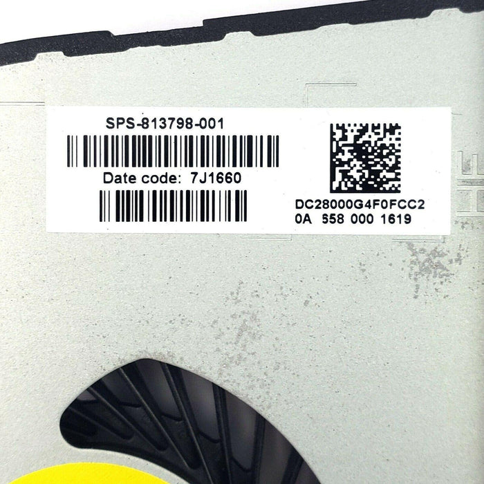 New HP Envy 17-N 17-N000 M7-N Series CPU Fan MF75120V1-C270-S9A DFS661605PQ0T 813798-001 - LaptopParts.ca