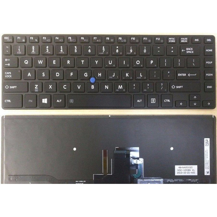 New Toshiba Tecra Z40 Z40-A Z40T-A Black Keyboard US Backlit NSK-V20BN