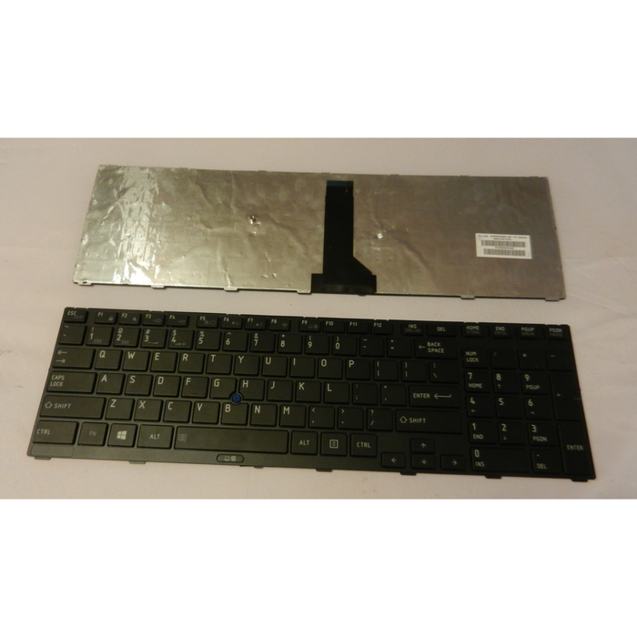 New Toshiba Tecra R850 R950 Series US English Keyboard Black With Pointer G83C000D72US P000570380