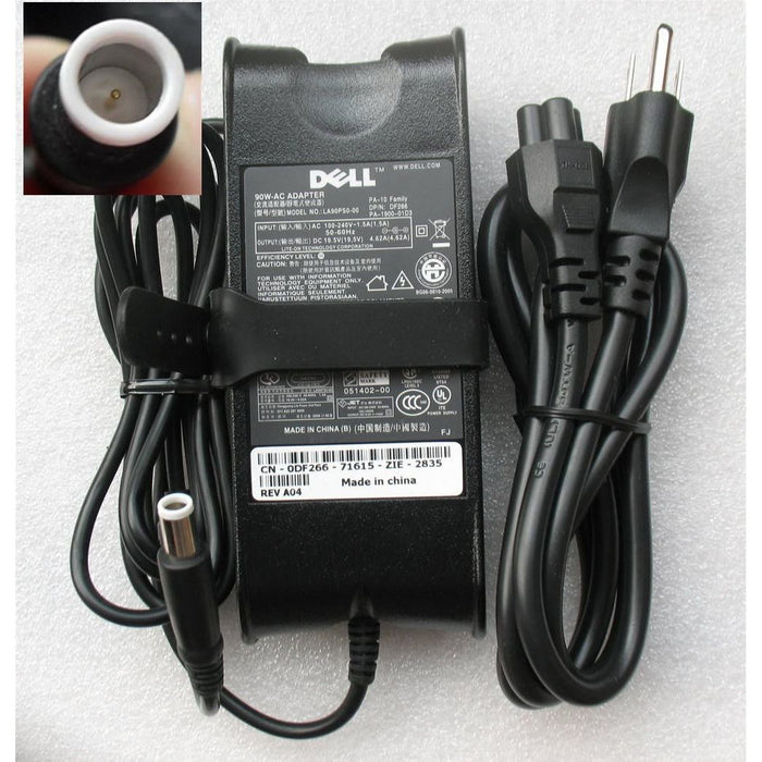 New Genuine Dell AC Adapter Power Charger MM545 FF313 UC473 NF599 DF266 90W - LaptopParts.ca