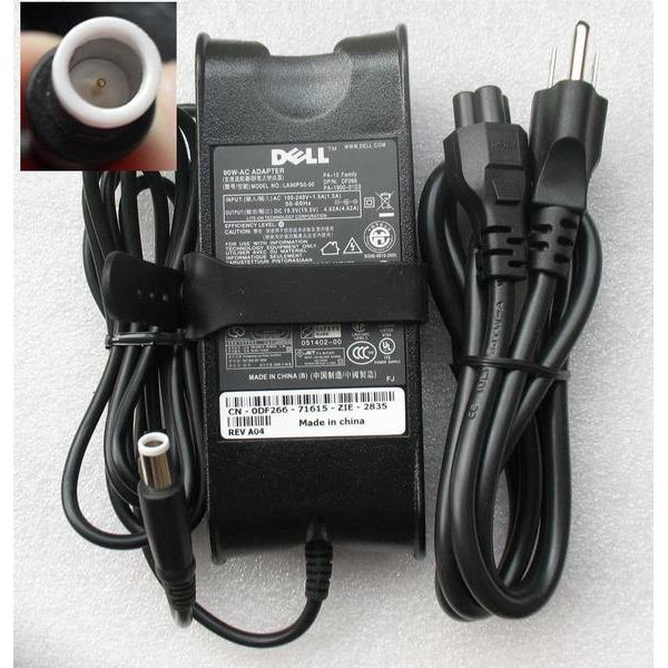 New Genuine Dell Studio AC Adapter Power Charger 1535 1536 1735 90W - LaptopParts.ca