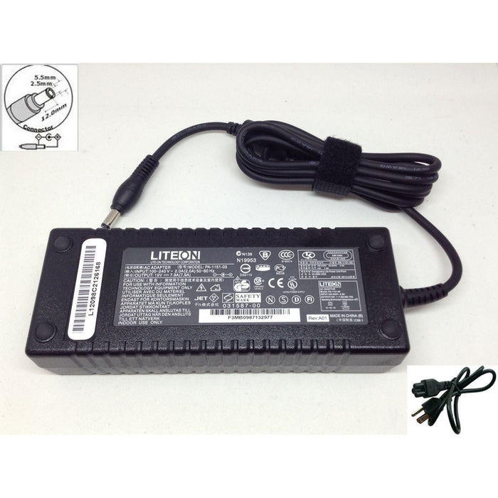 New Genuine Liteon PA-1151-03 FSP150-1ADE11 FSP150-AAA PA-1161-06 A15-150P1A A150A006L 19V 7.89A 150W 5.5*2.5mm