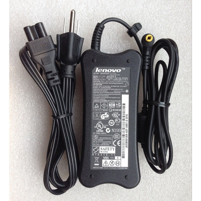 New Genuine Lenovo 3000 Series C100 C200 N100 N200 AC Adapter Charger 65W