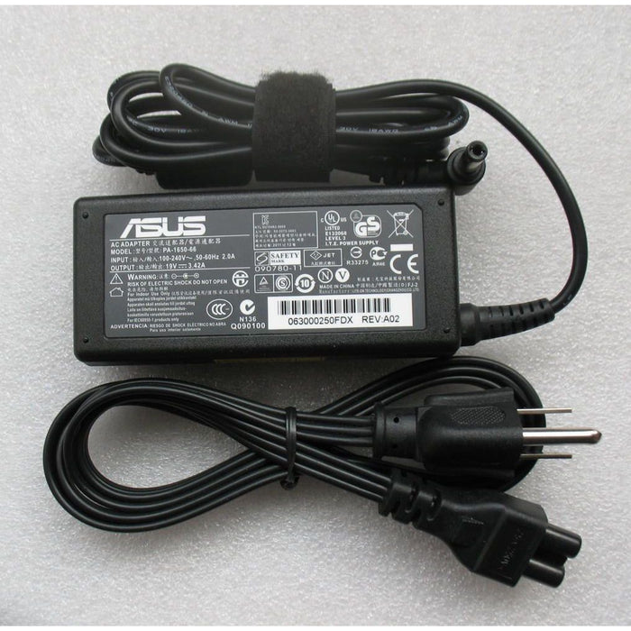 New Genuine Asus F7Sr F7z F7000 F7400 AC Adapter Charger PA-1650-66 65W - LaptopParts.ca