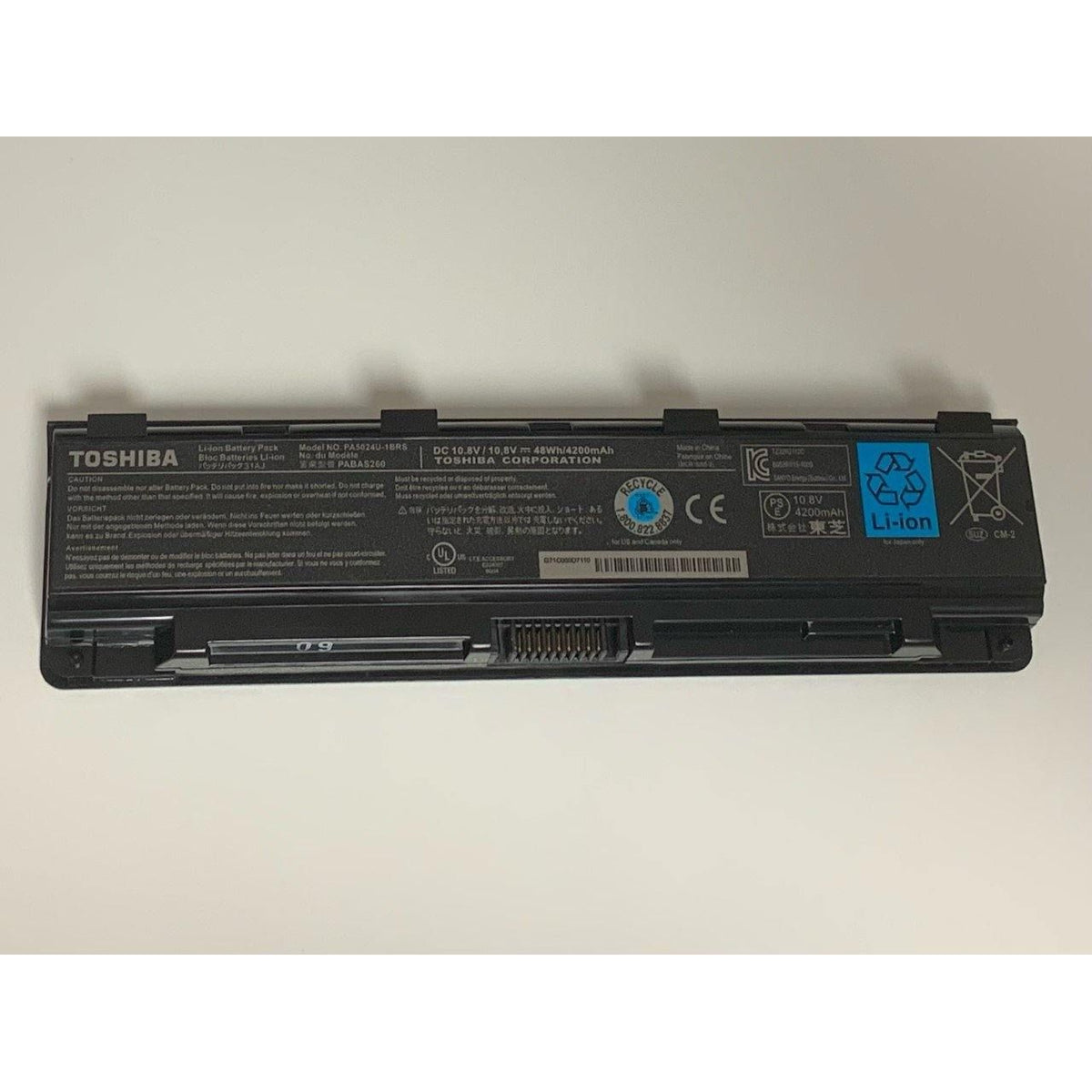 10.8V 48Wh 6-Cell Li-ion Battery for Toshiba Satellite C840 C845 C850 C855 C870 C875 L850 L855 Replaces PA5025-1BRS PABAS261 PA5024U-1BRS PA5026U-1BRS PA5023U-1BRS 10.8V 48Wh 6-Cell Li-ion Battery for Toshiba Satellite C840 C845 C850 C855 C870 C875 L850 L855 Replaces PA5025-1BRS PABAS261 PA5024U-1BRS PA5026U-1BRS PA5023U-1BRS