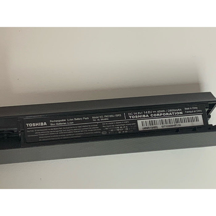 PA5185U-1BRS PA5184U-1BRS PA5186U-1BRS PA5195U-1BRS Remplacement de la Batterie du PC Portable pour Toshiba Satellite C50 C55 C55D C55T L55 L55D L55T C55-B5200 C55-B5270 Series (14.8V 45Wh)(Blanc PA5185U-1BRS PA5184U-1BRS PA5186U-1BRS PA5195U-1BRS Remplacement de la Batterie du PC Portable pour Toshiba Satellite C50 C55 C55D C55T L55 L55D L55T C55-B5200 C55-B5270 Series (14.8V 45Wh)(Blanc