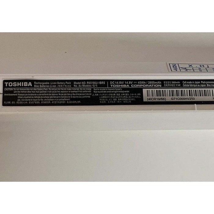 PA5184U-1BRS Genuine Toshiba PA5185U-1BRS PA5186U-1BRS Battery 45Wh